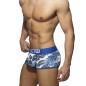 PACK DE 2 BOXERS EN MESH TROPICANA KAKI/BLEU AD1289P - ADDICTED