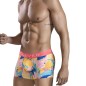 BOXER LIENZO FUCSIA A MOTIFS 1684 - CLEVER