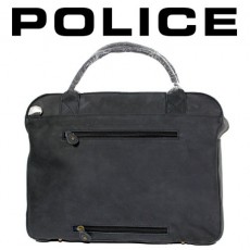 POLICE – GRANDE BESACE LIGNE BOLD BRIEFCASE NOIRE PB0898-01