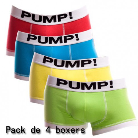 PUMP! Pack de 4 Bright Light