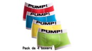 PUMP! Pack de 4 Bright Light