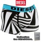 DIESEL - BOXER COTON THEM ALL BLANC NOIR TURQUOISE THE SEASONAL